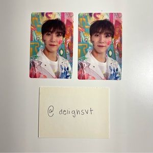 Seungkwan face the sun photocard set